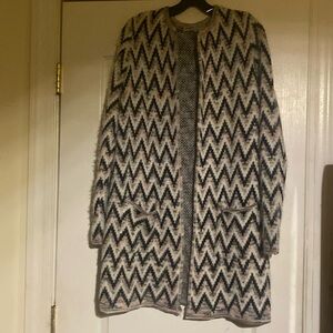 Absolutely Famous Cardigan Sweater sz Lrg